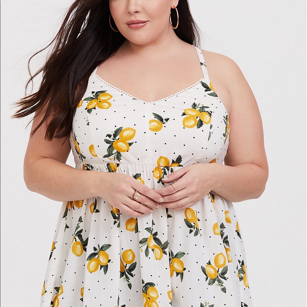 Lemon strapped top